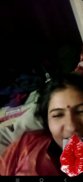 Desi Marathi woman rubs her pussy while talking dirty