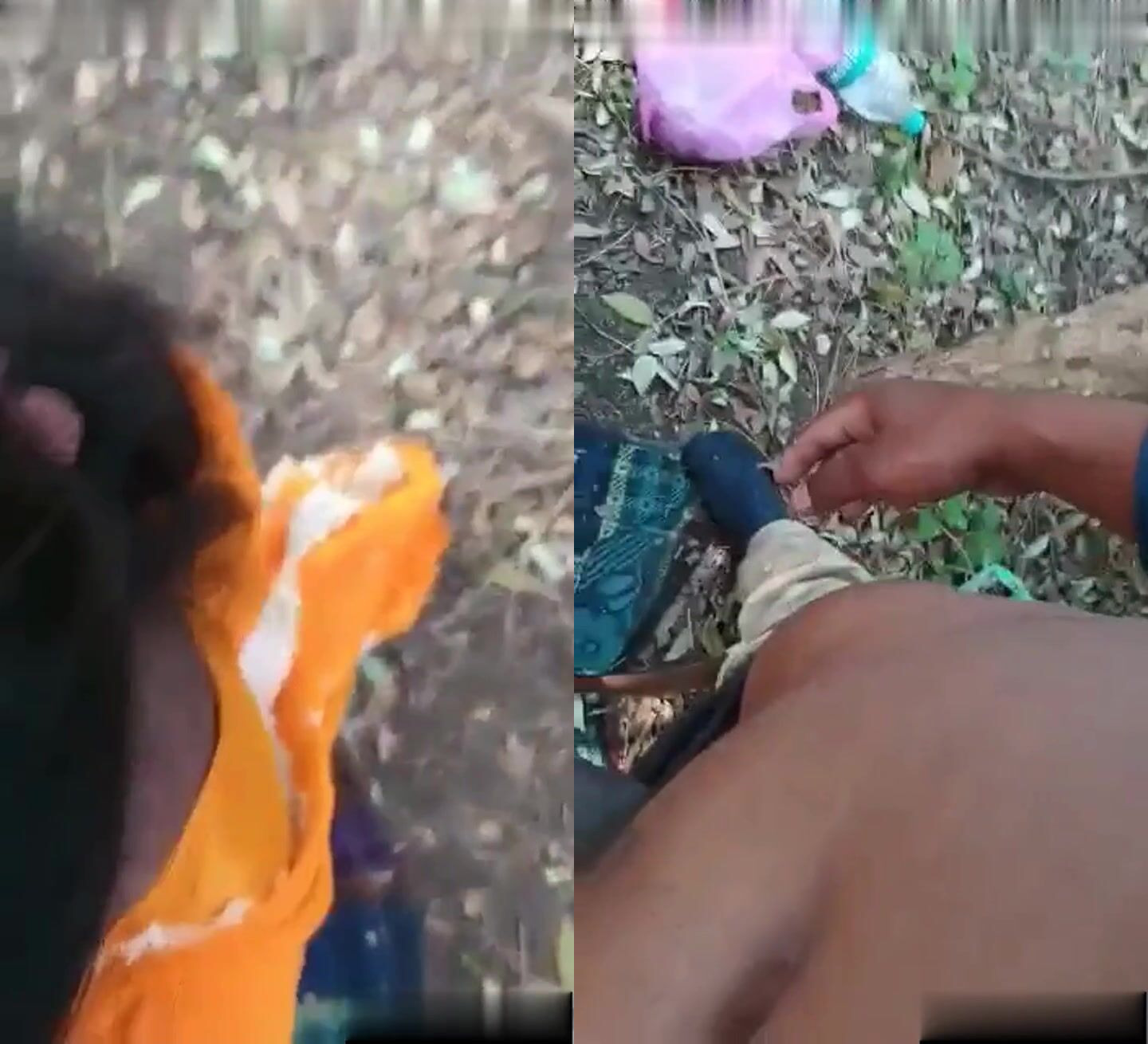 मराठी बायकोने जंगलात चोखला नवऱ्याचा लवडा