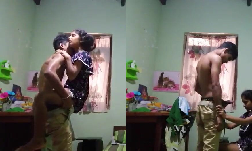 मावसबहिणीला कडेवर उचलून झवला भाऊ, बहिणीने चोखला त्याचा लवडा